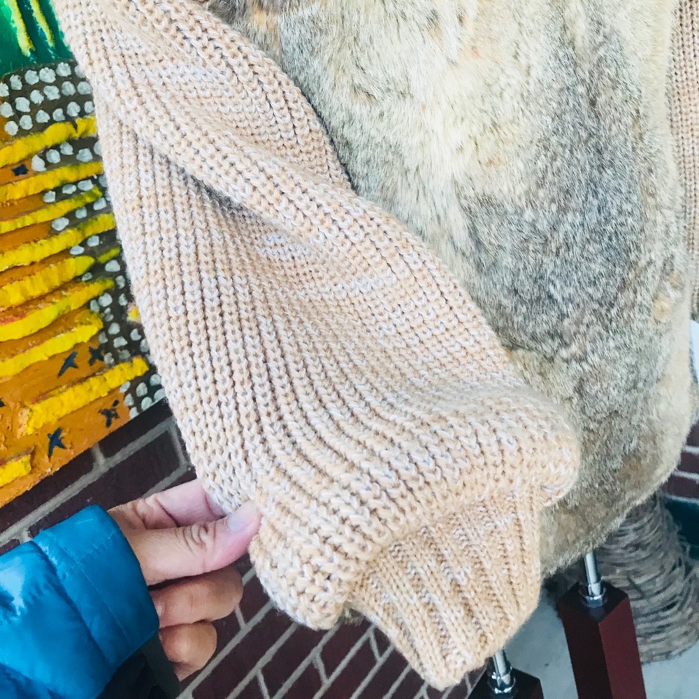 Rabbit Fur Jacket - Picture 5 of 8